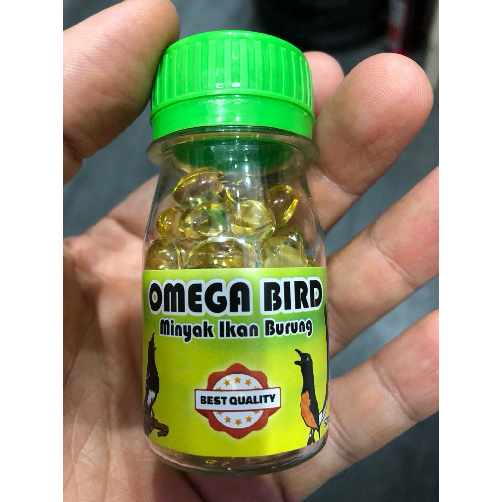 MINYAK IKAN OMEGA UNTUK BURUNG