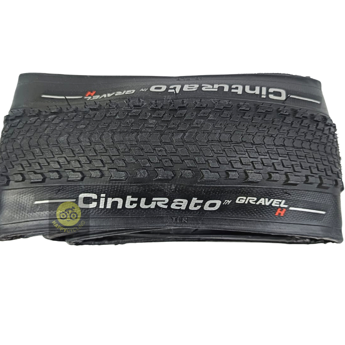 Ban Luar Sepeda Pirelli Cinturato Gravel H 700x40 Black Hard Terrain Happy Cycling