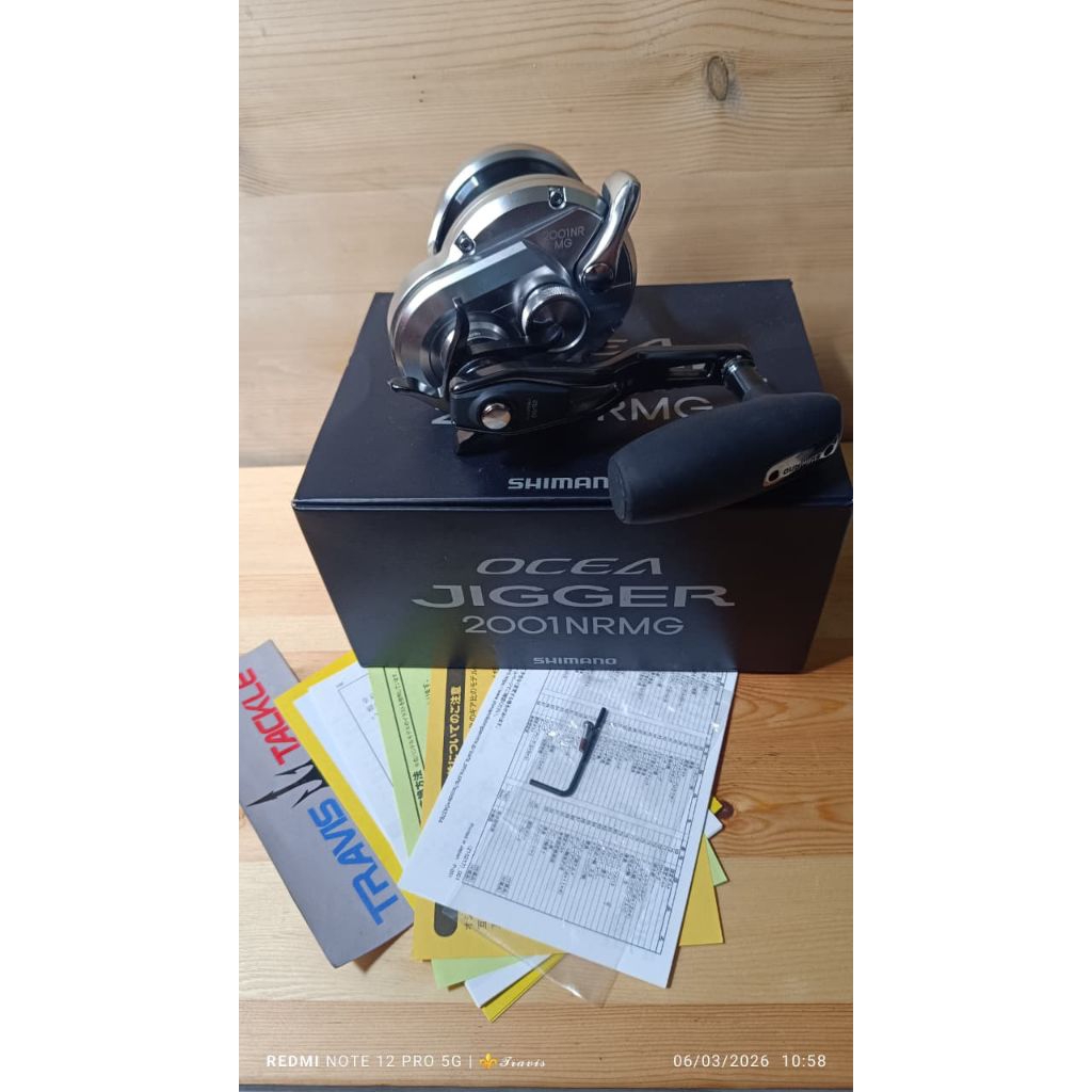 Reel Shimano Ocea Jigger 2001NRMG second
