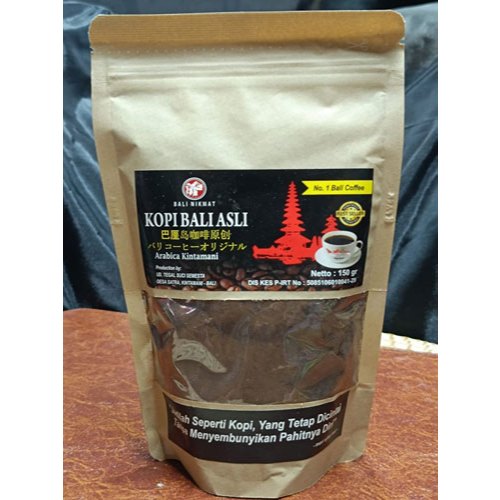 Kopi Bali Asli Kintamani-Arabika-Bali 150 gram