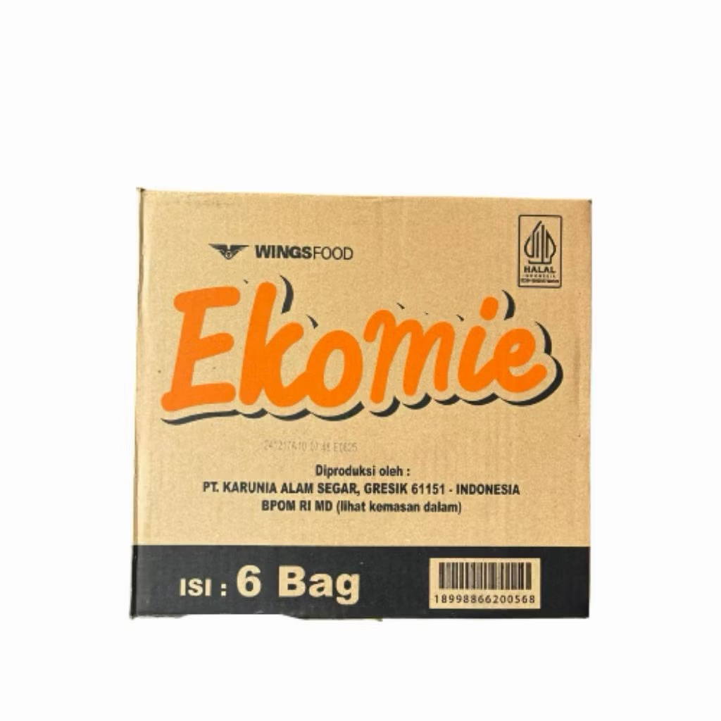 Mie Instan Kering EkoMie 600gr 6 Pack