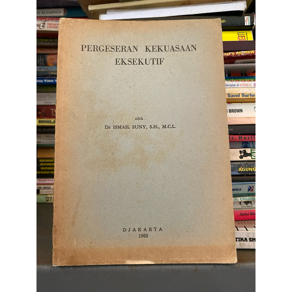 PERGESERAN KEKUASAAN EKSEKUTIF