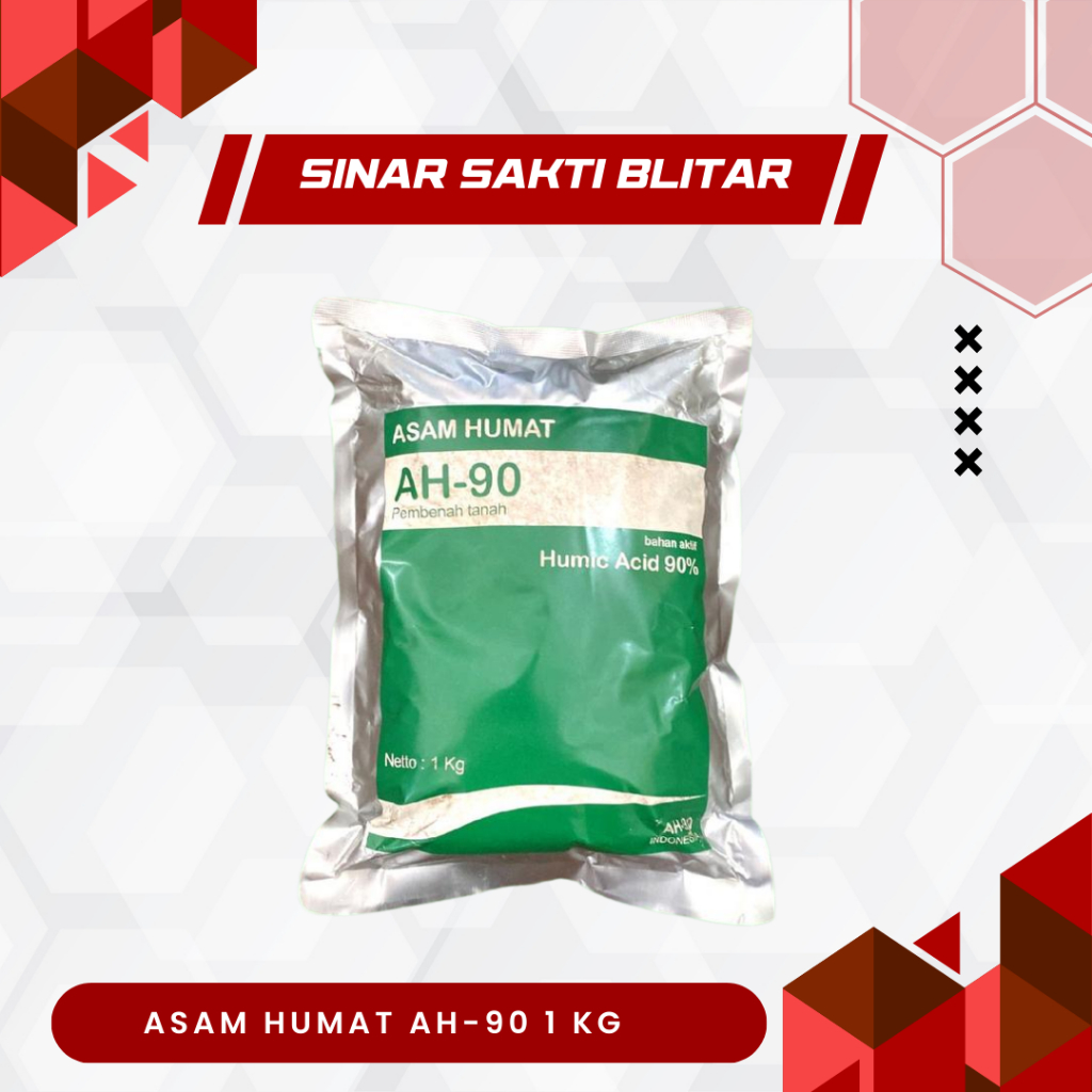 ASAM HUMAT AH-90 1 kg - Asam Humate 90% - Original 90% - Untuk Pembenah Tanah