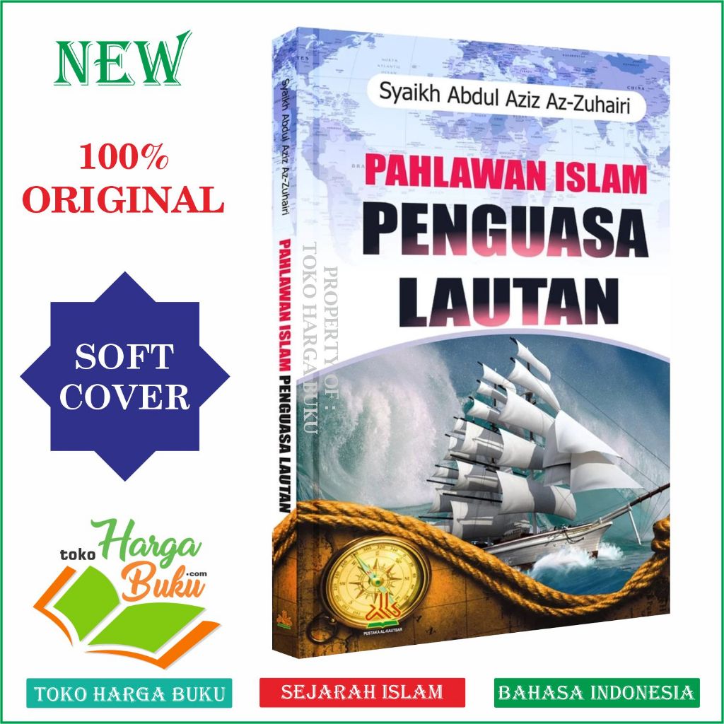 Pahlawan Islam Penguasa Lautan ORIGINAL Khairuddin Barbarossa Si Janggut Merah - Pustaka Alkautsar