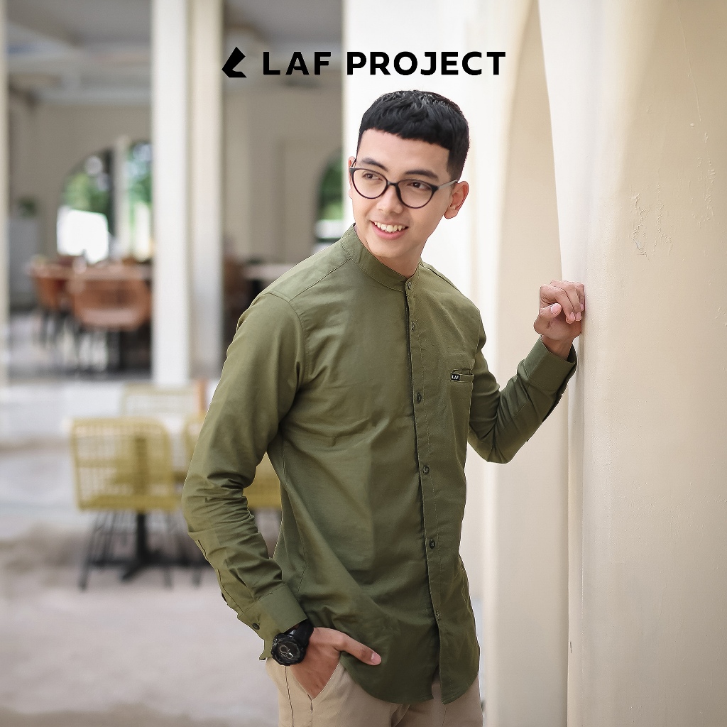 LAF Project - Baju Muslim Koko Kurta Lengan Panjang Pria