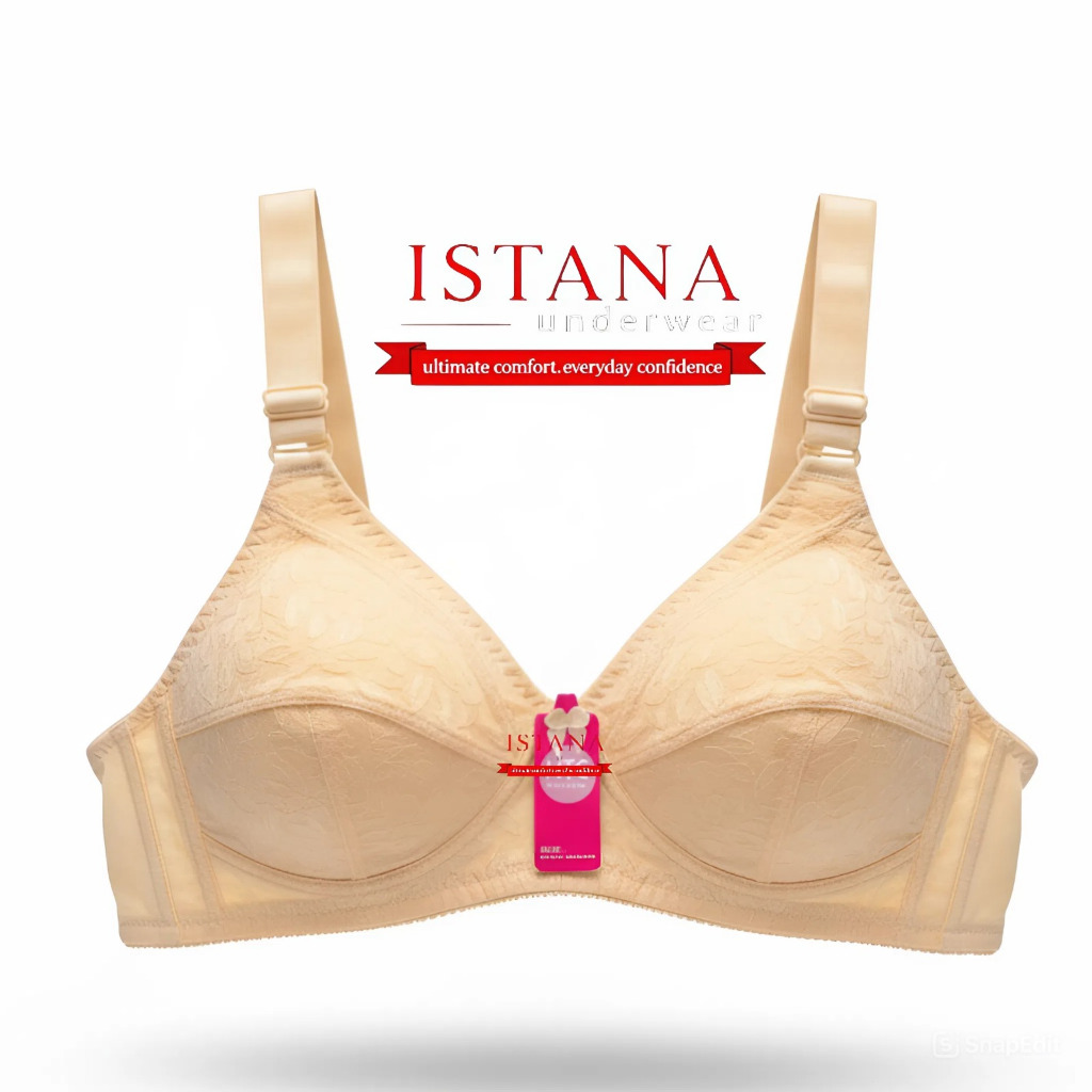 BRA SPORT JUMBO RENDA LOKAL / BH RENDA BIG CUP TANPA BUSA TALI LEBAR
