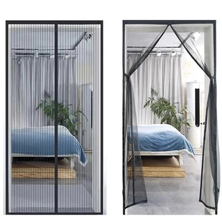 Tirai Pintu Magnet Anti Nyamuk Otomatis Tertutup Jauhi Nyamuk