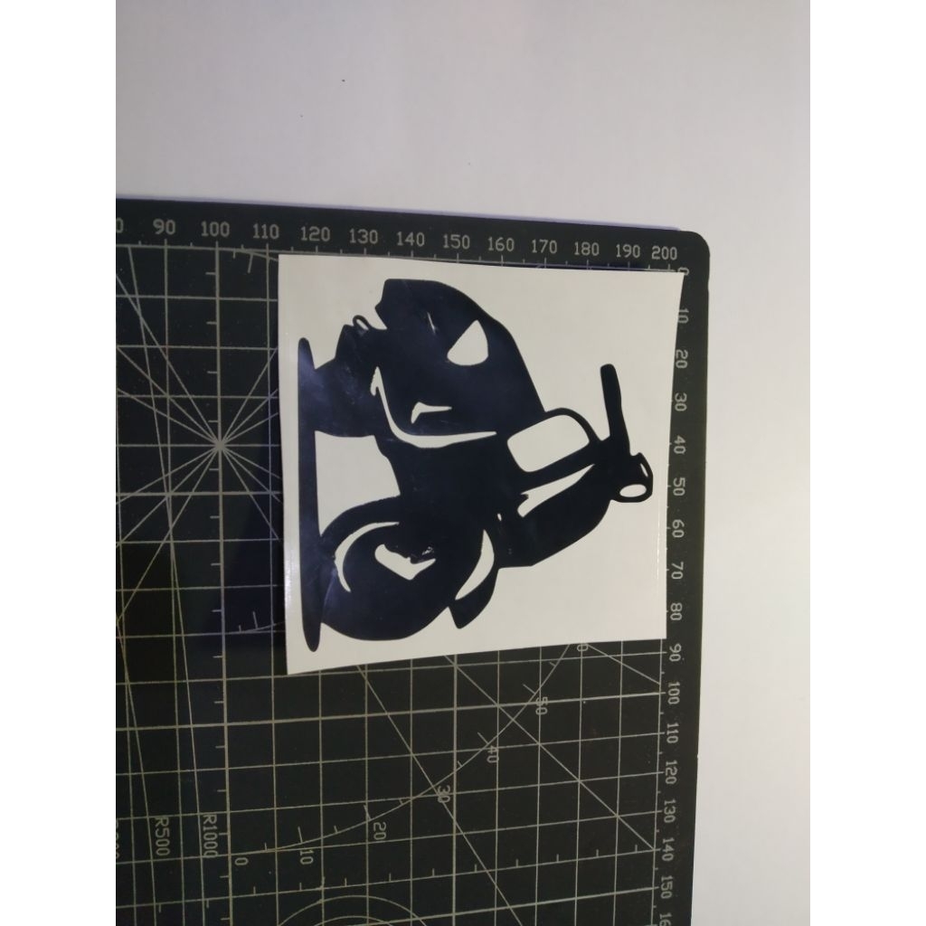 stiker cutting vespa