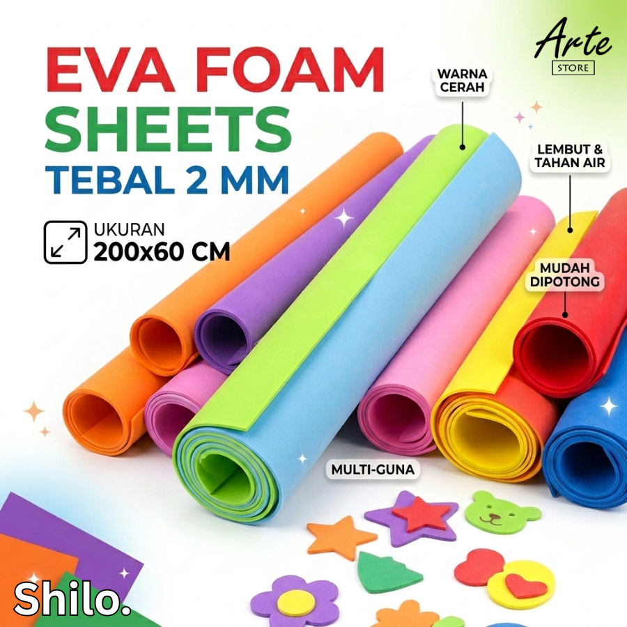 EVA Foam - Spon Ati Meteran tebal 2 mm