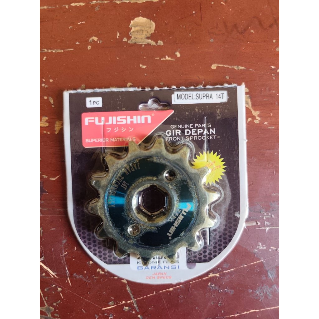 GIR DEPAN SUPRA 14T FUJISHIN