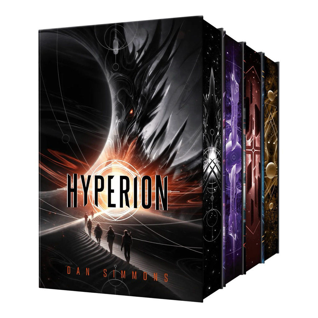 [Final payment/ pelunasan] Hyperion book 1-4 & Of Blood and Bone Trilogy - Broken Binding Edition