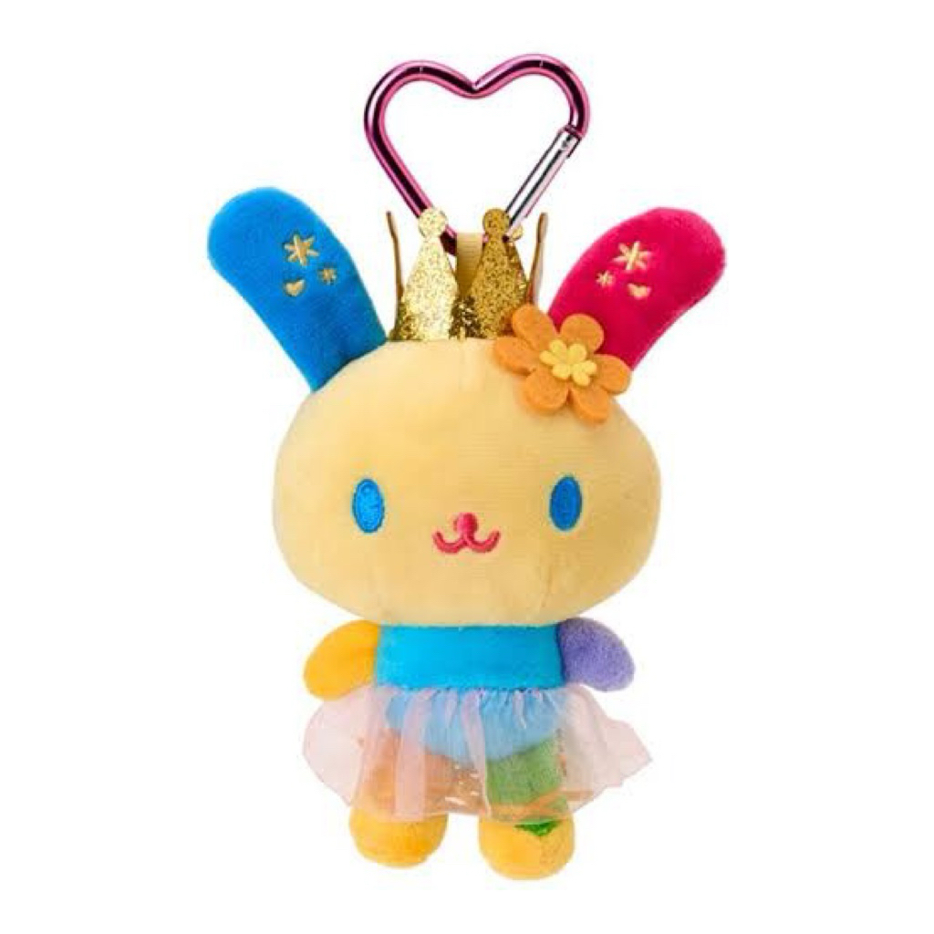 USAHANA MAROON CREAM KEYCHAIN SANRIO ORIGINAL FROM JEPANG. READY STOCK