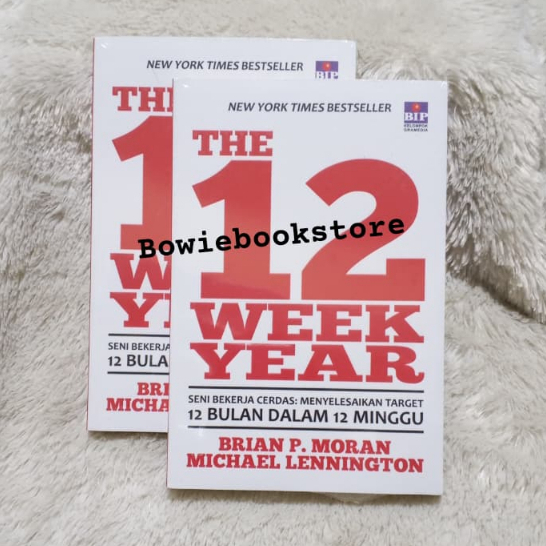 ORIGINAL Buku The 12 Week Year