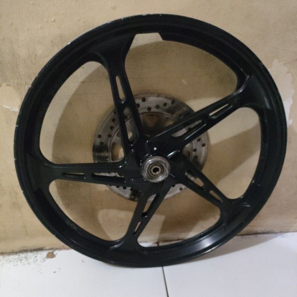 velk velg pelek Yamaha depan jupiter z mx Burhan original bekas