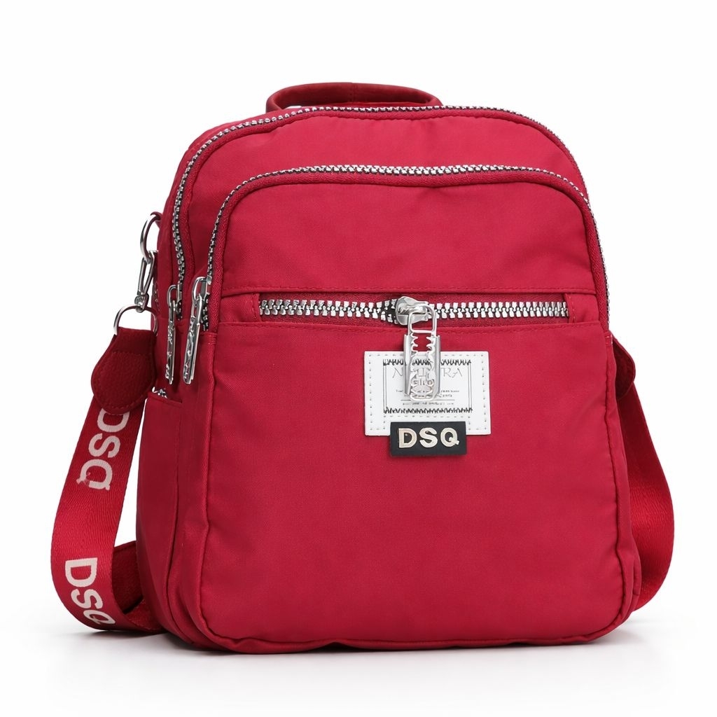DSQ Tas ransel cewek import parasit tas punggung wanita besar