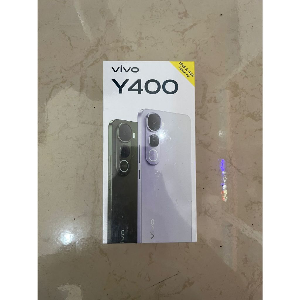 HANDPHONE VIVO Y400 8/256 IP68 AMOLED 120Hz Dual Kamera Garansi Resmi