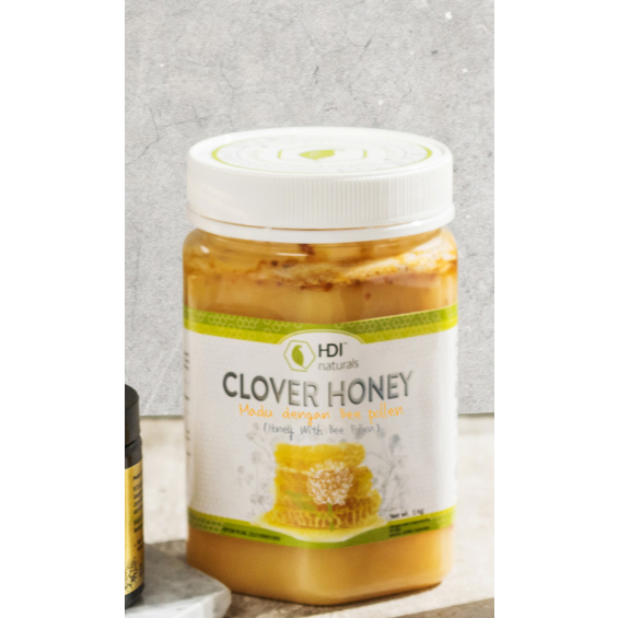 CLOVER HONEY 1KG HDI EXP 2029 DIJAMIN ORIGINAL 100%