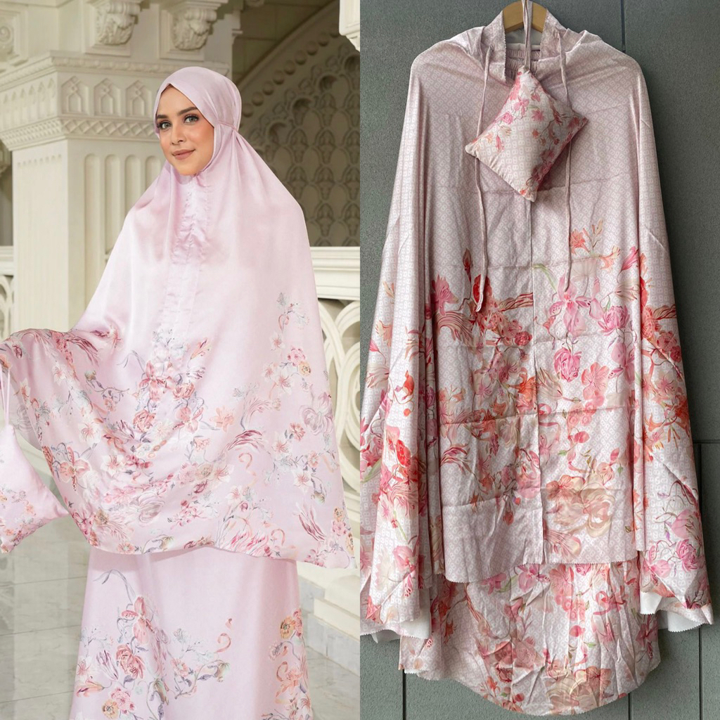 mukena buttonscarves miror