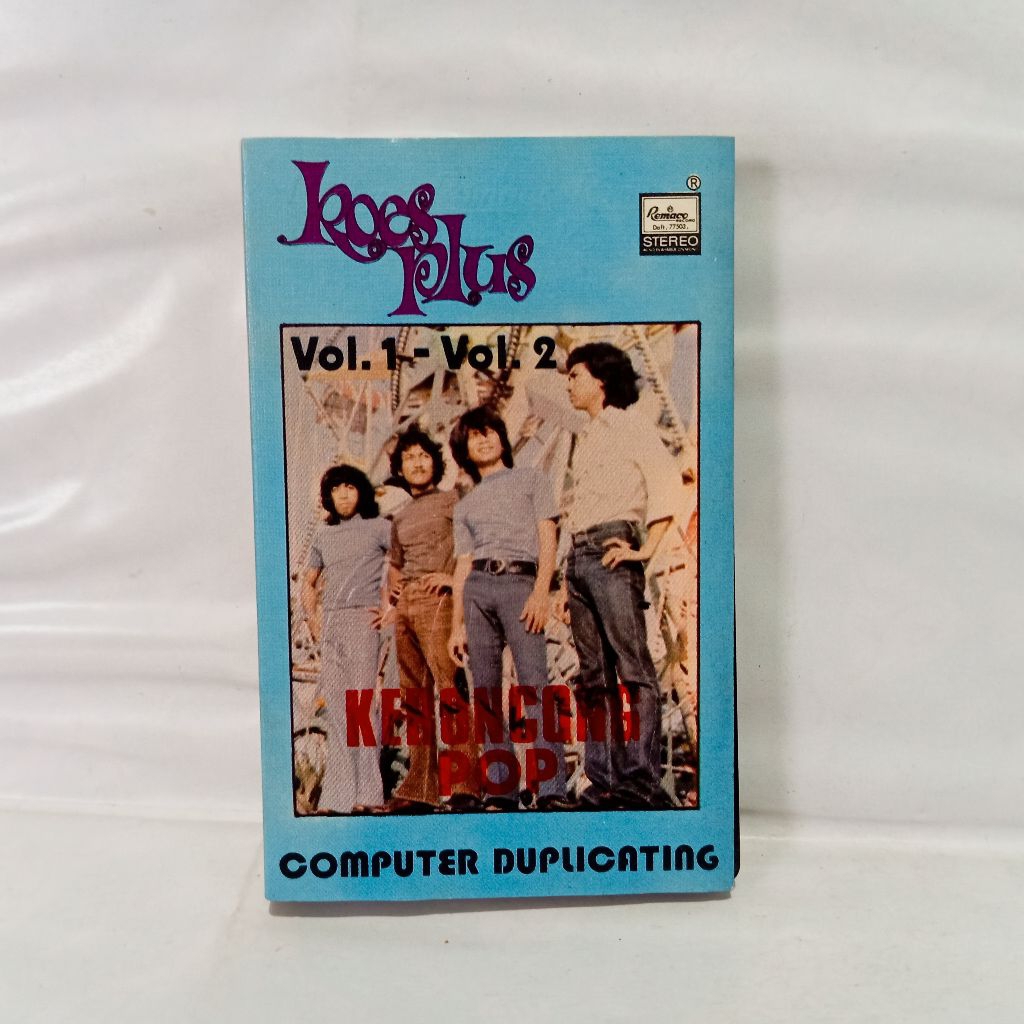 Kaset Koes Plus - Keroncong Pop Vol. 1 - Vol. 2