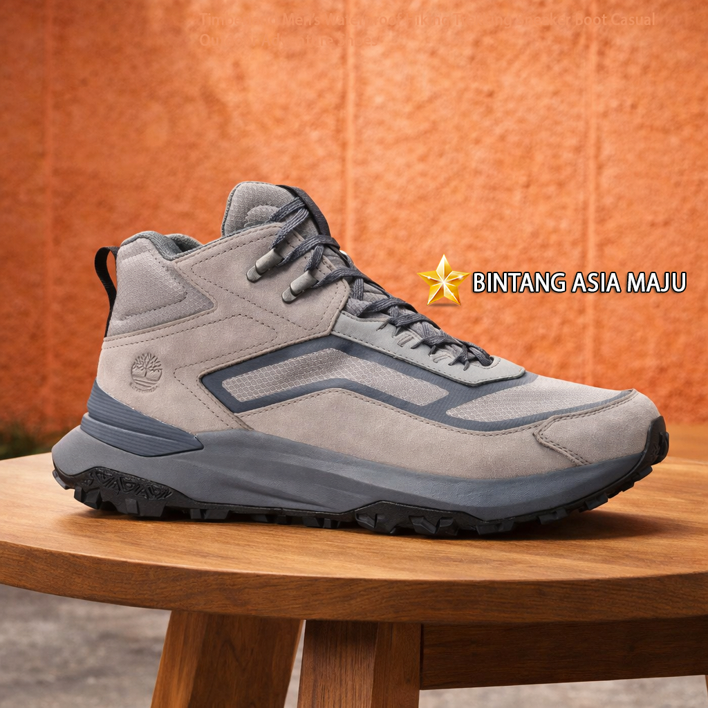 TIMBERLAND Men’s Waterproof Hiking Trekking Boot Casual Outdoor Adventure Shoes TM52