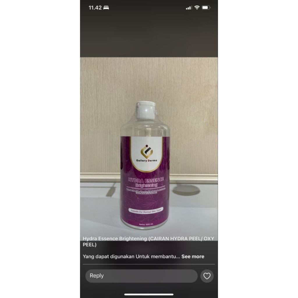 CAIRAN HYDRA PEEL/OXY PEEL/HYDRA ESSENCE BRIGHTENIG