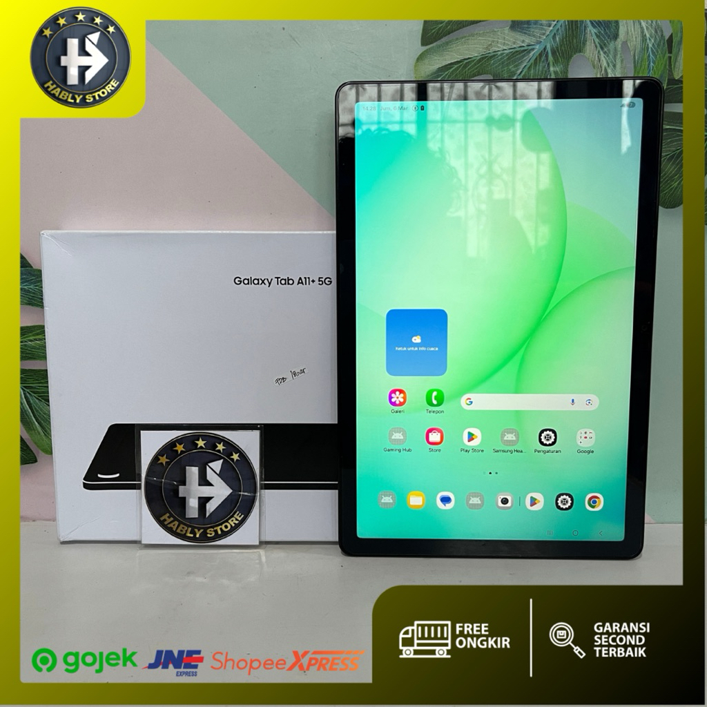 SAMSUNG TAB A11 PLUS 5G 6/128 SECOND FULLSET