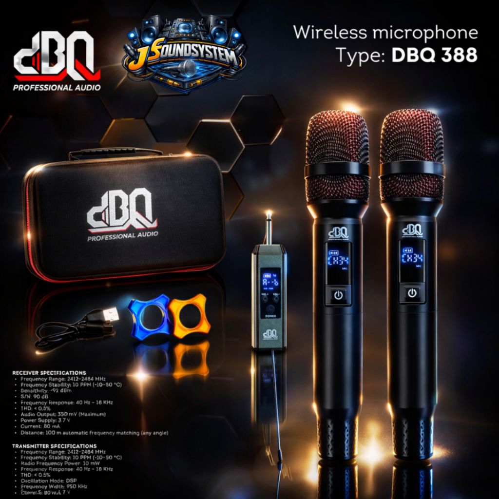 MICROPHONE WIRELESS DBQ ORIGINAL / DBQ 388 / DBQ ORIGINAL