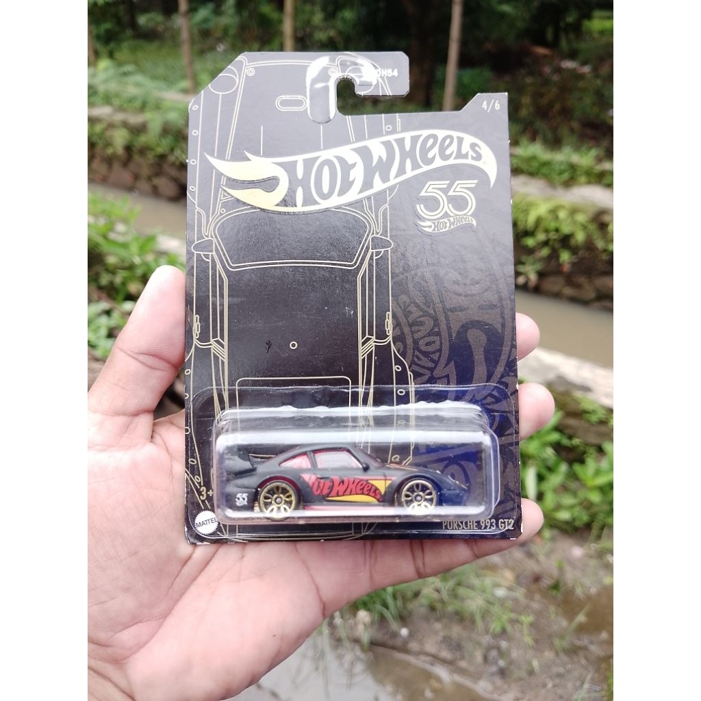 Hotwheels Porsche 993 GT2 hitam