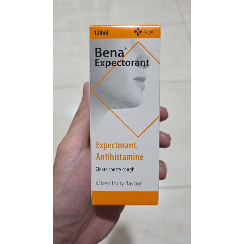 Bena Expectorant Sirup Obat Batuk Berdahak & Alergi 120ml - Mixed Fruit Flavor