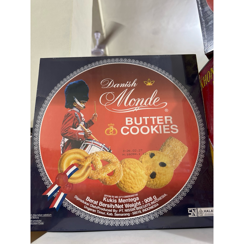 MONDE BUTTER COOKIES 908gr