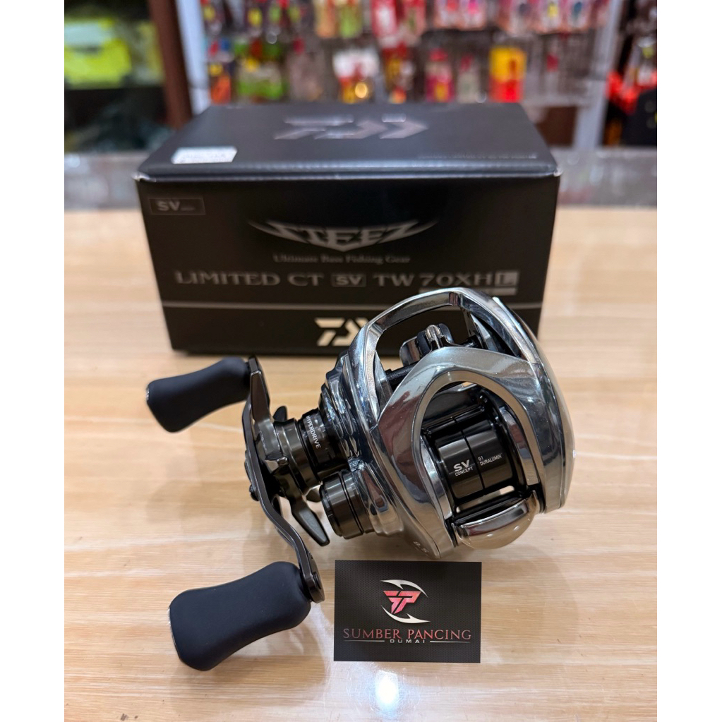 Reel BC Termurah Daiwa Steez Limited CT SV TW 70XHL 2025 Original Garansi Resmi Daiwa Resmi Made In 
