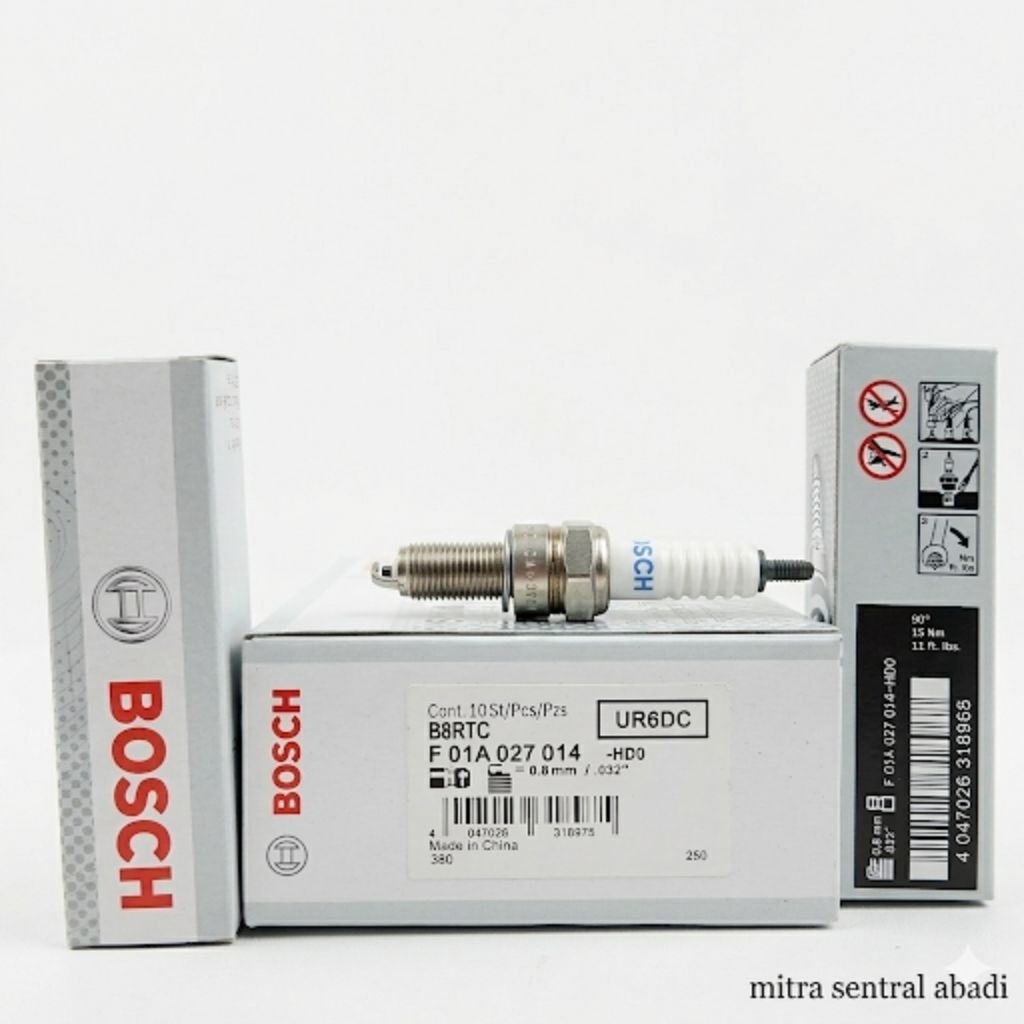 BUSI BOSCH SUPER UR6DC - Busi Motor Yamaha Mio M3 Soul GT Fino Injeksi Original
