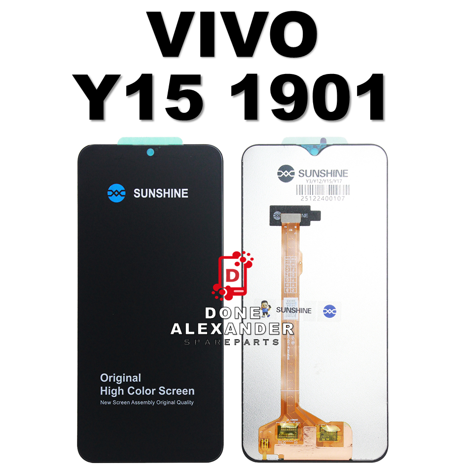 LCD TOUCHSCREEN VIVO Y15 1901 COMPLETE ORIGINAL 100% FULLSET