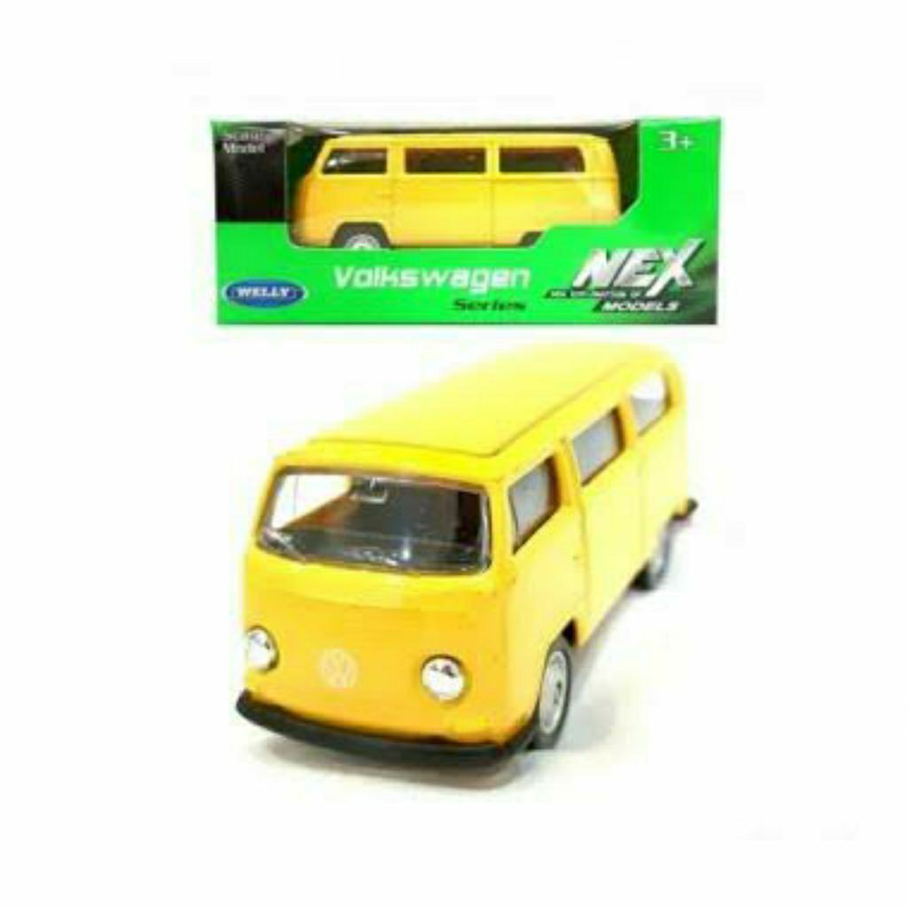 Welly 1:60 Volkswagen Bus T2 Yellow