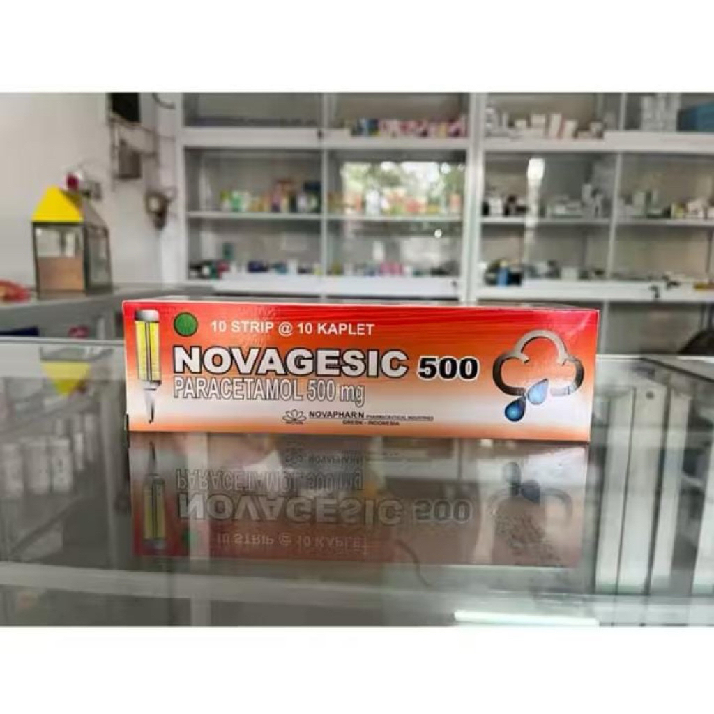 Novagesic Paracetamol 500mg per box
