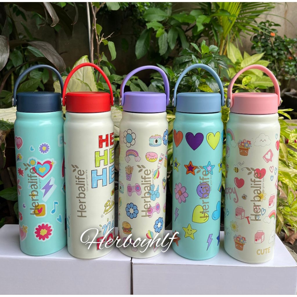 Tumbler stainless termos motif 800ml