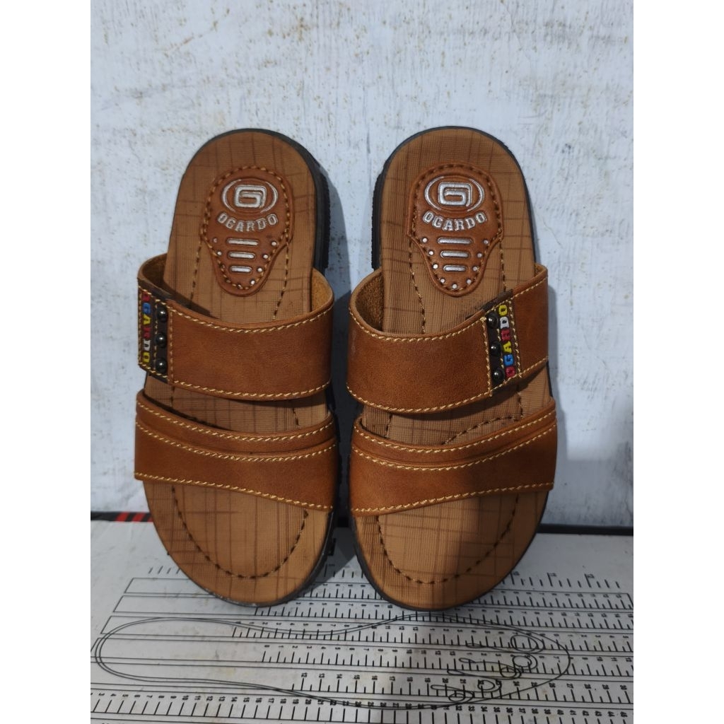 COD Promo Sandal Kulit Anak Ogardo Belgia 02 27-33