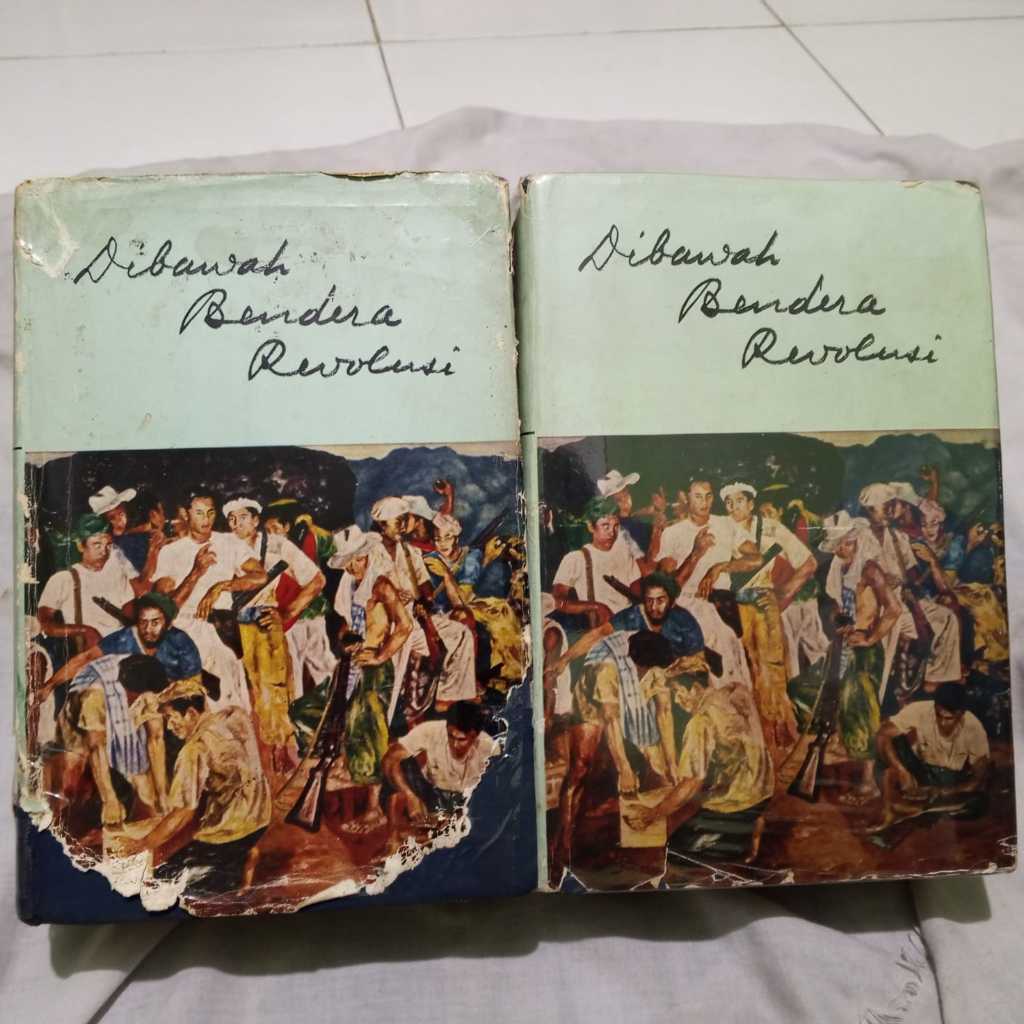 SPESIAL DUA BUKU JILID 1 DAN 2 DIBAWAH BENDERA REVOLUSI MASTERPIECE IR SUKARNO - ORIGINAL LANGKA