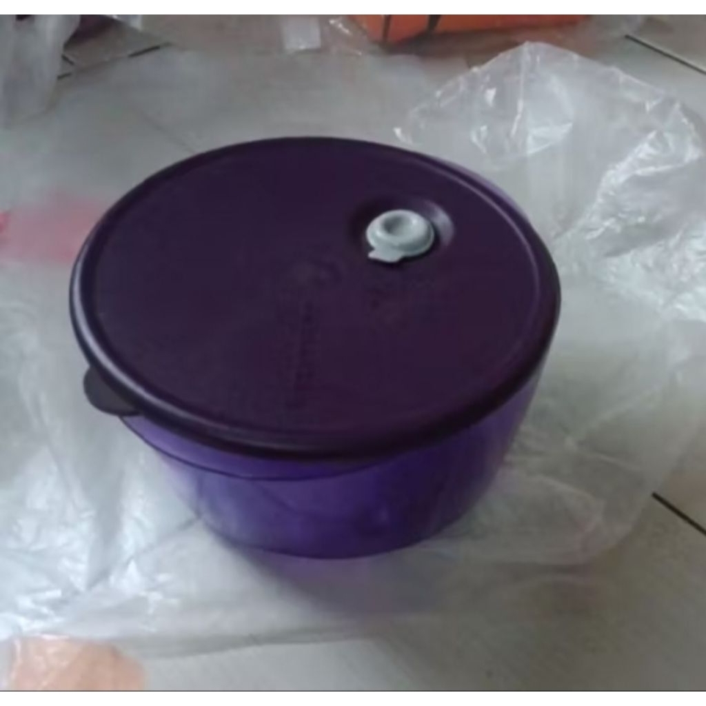 bowl microwave rock n serve Ungu 2 Liter Tupperware