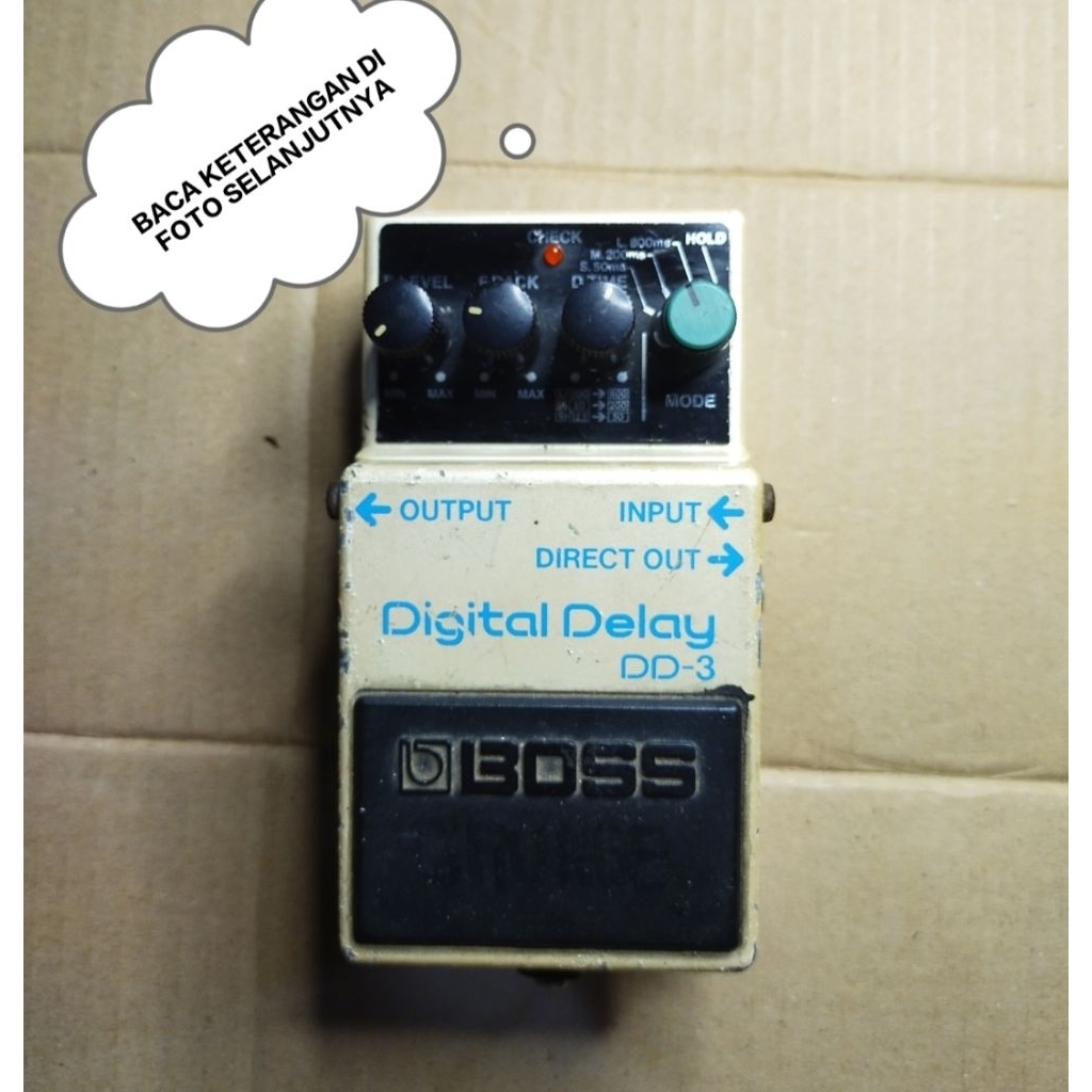 Pedal Efek Gitar BOSS DIGITAL DELAY DD3 DD 3 DD-3, Efek Gitar Boss Digital Delay. Efek Stompbox Gita