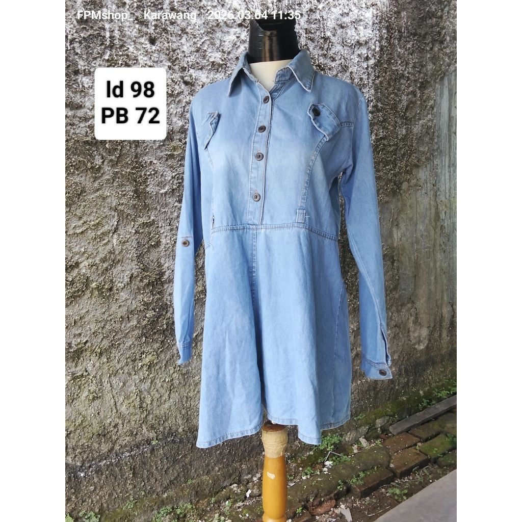 kemeja blouse random F.2