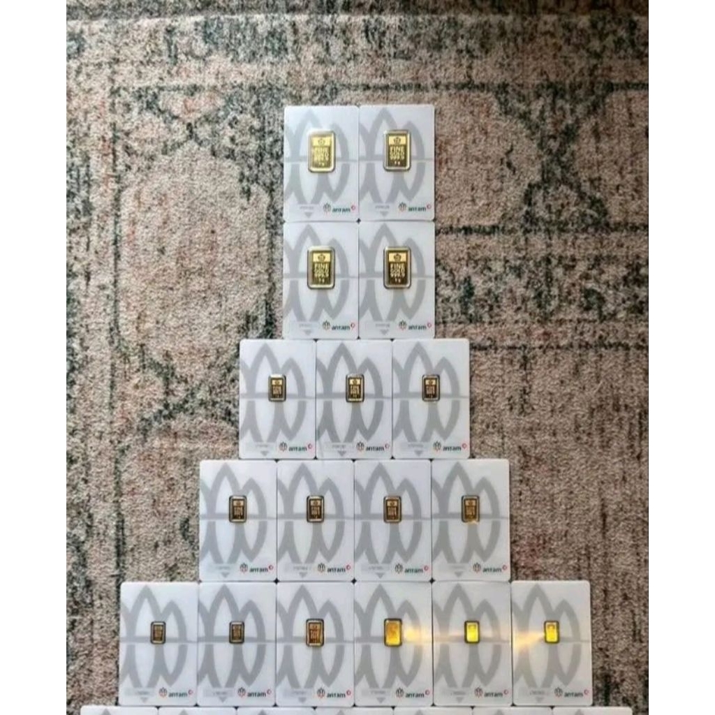 Logam Mulia Emas Antam 1 Gram 999.9 Murni, Kualitas Tinggi