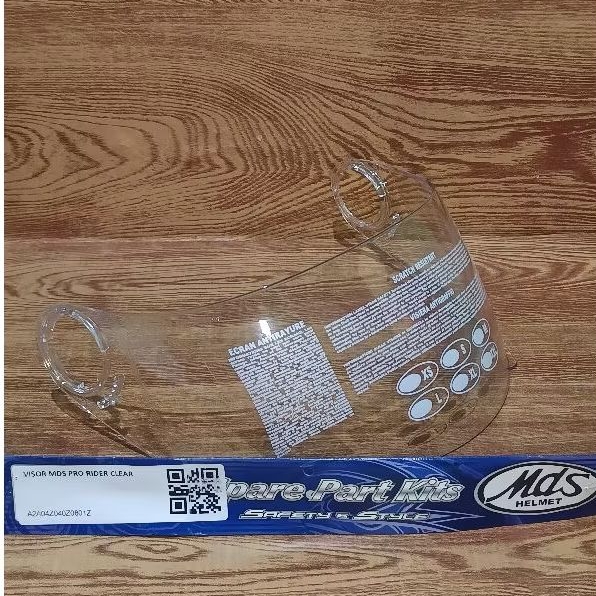 Visor / Kaca Helm Mds Pro Rider & Mds Provent Original