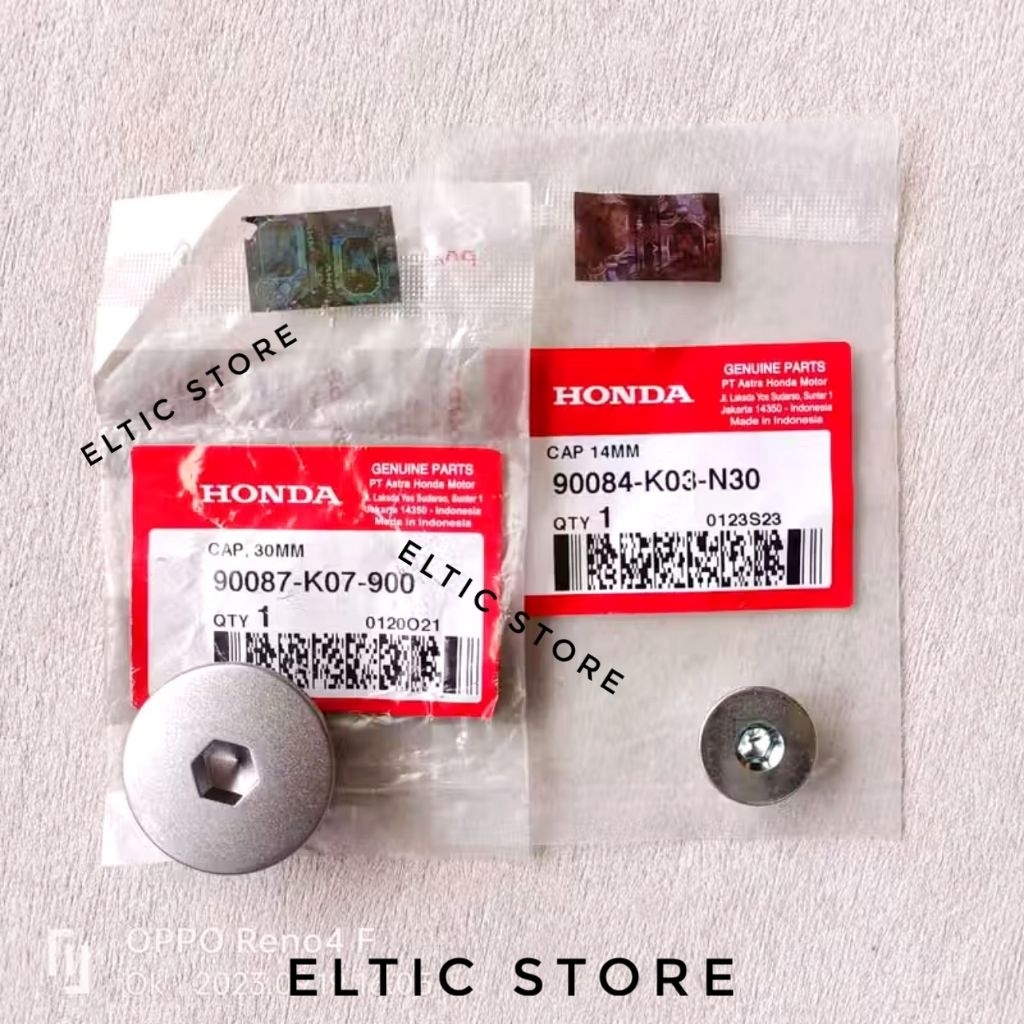 Tutup Bak Magnet Kunci L Honda Tiger 2000/Tiger Revo Original AHM