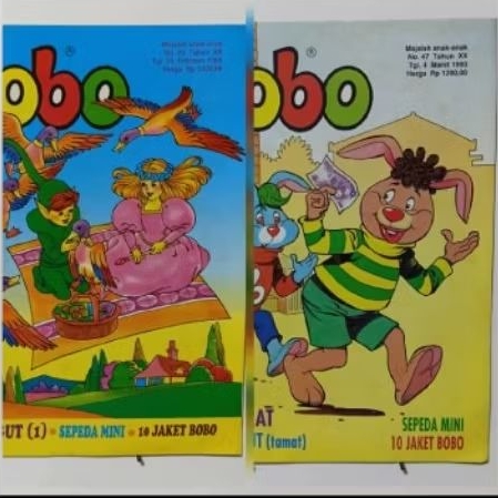 Majalah Bobo 1993 Komik Sisipan Pak Janggut Boneka Pencuri Tamat