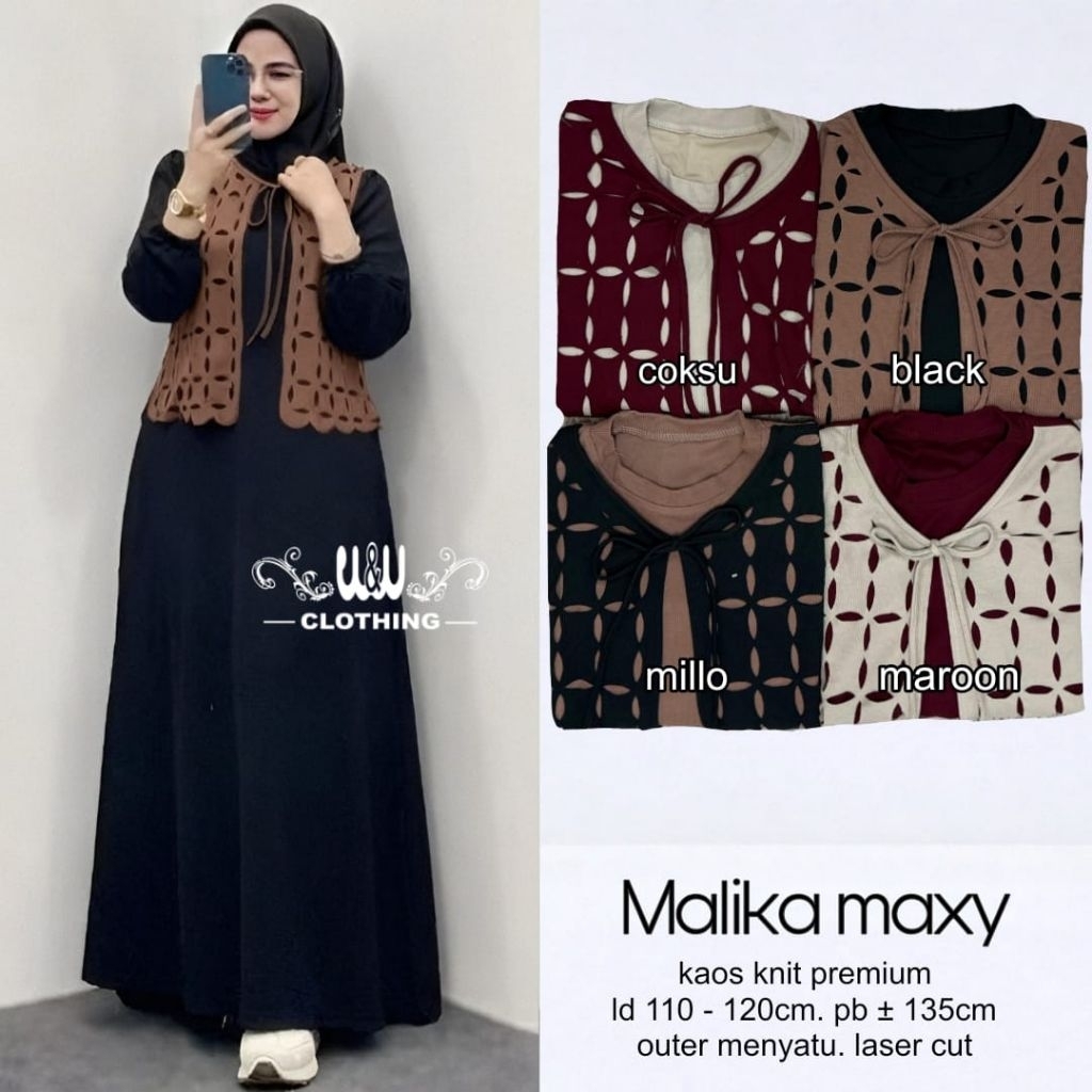 Malika Maxy By W&W || Gamis