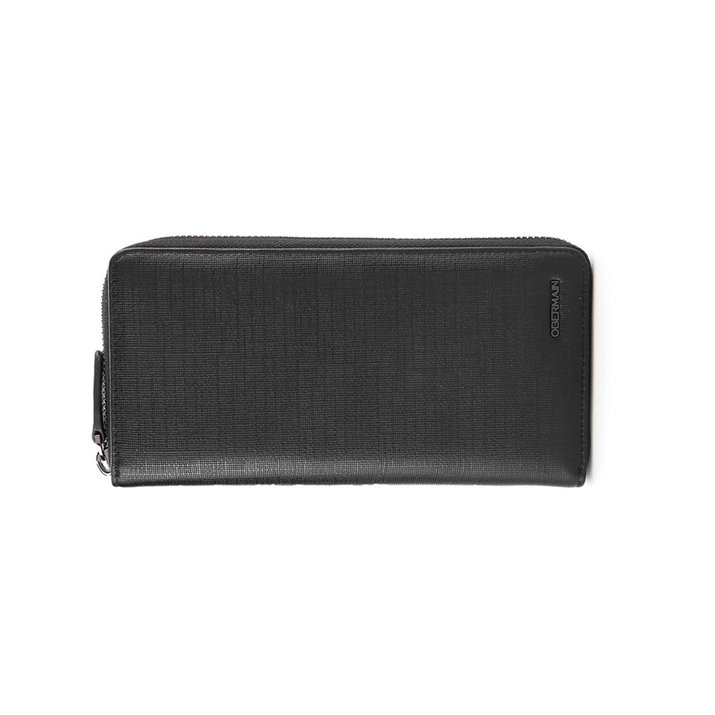 Dompet Panjang Zipper Pria Obermain Original - Leather & RFID - Tyzler