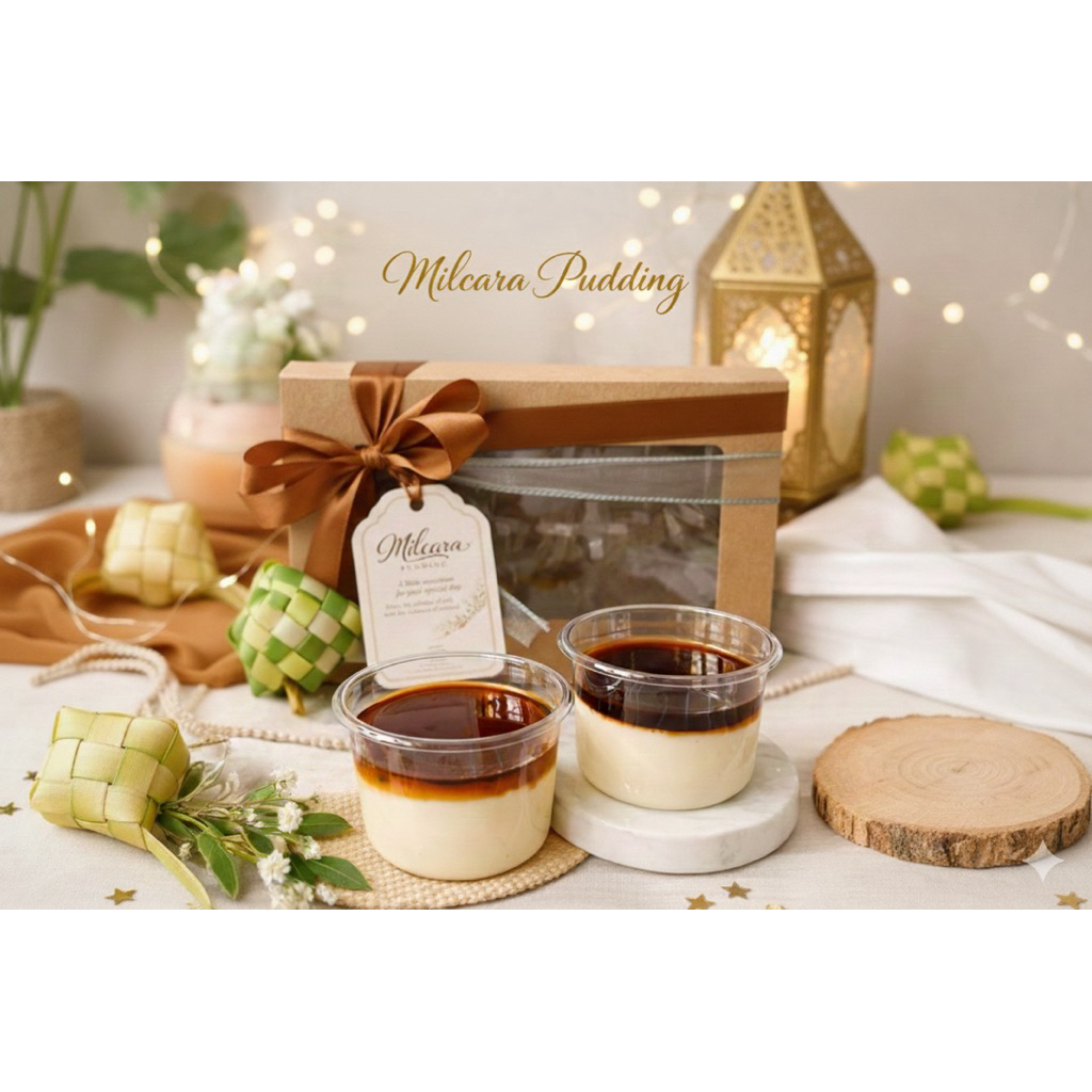 Hampers murah/ hampers lebaran/ puding caramel/japanesse puding