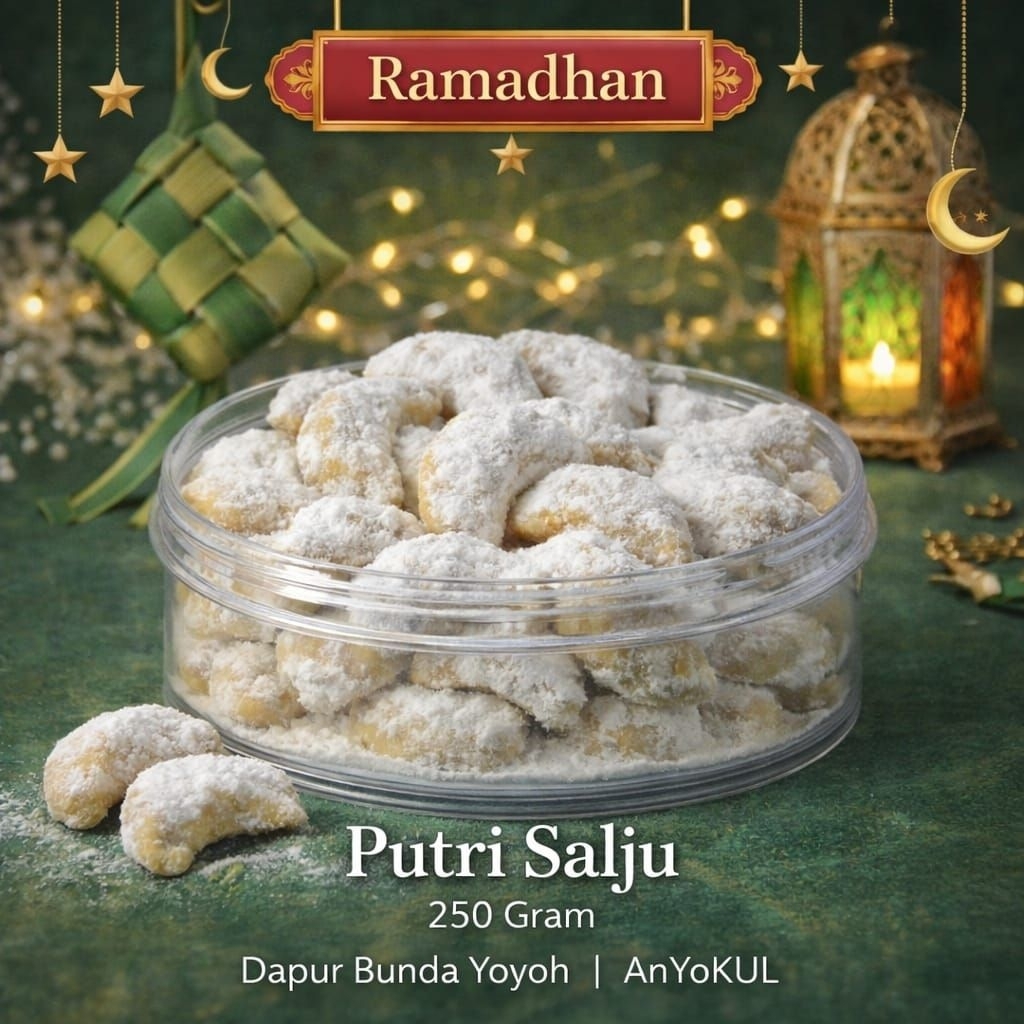 PUTRI SALJU HOMEMADE – 250 GRAM