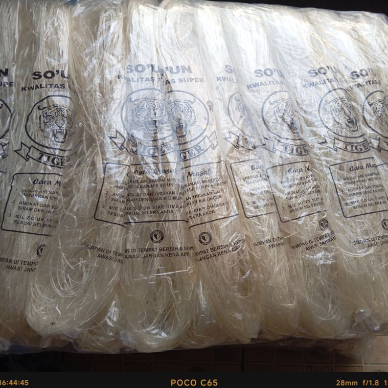 Mie Soun Asli Klaten Putih Pati Aren Kenyal